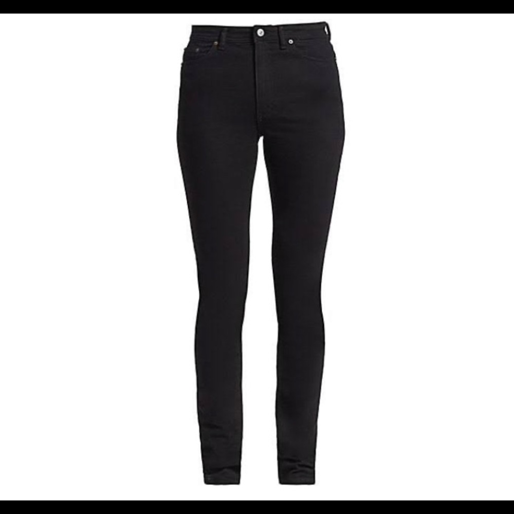 Acne Studios Flex S Black Raw Denim 23 / 24